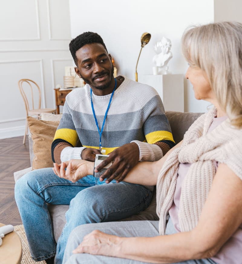 Support workers applying their learning