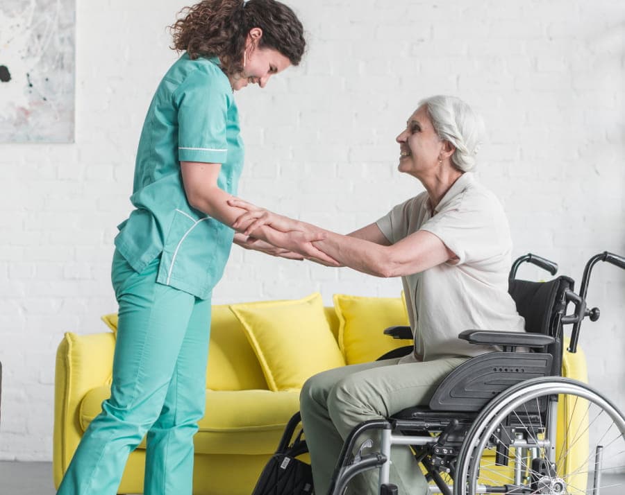 Taking part in home and community routines